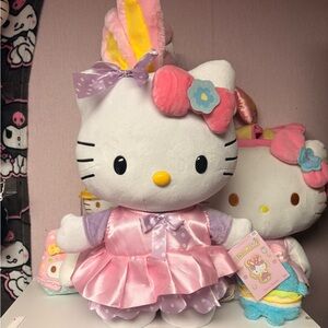 Beautiful hello kitty door greeter bunny